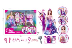 GINA DOLL WITH UNICORN